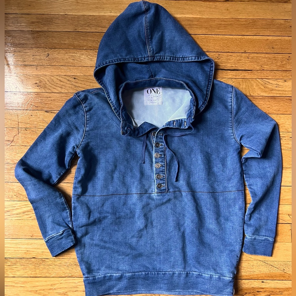One Teaspoon Denim Hoodie